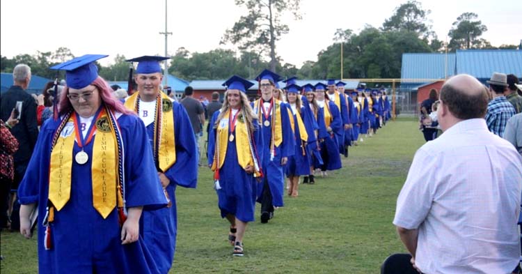 BHS graduation Branford, Florida 2021 Graduation