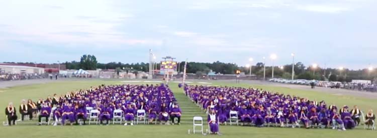 CHS 2021 graduation Columbia High School, Lake City, Florida 2021 graduatioin