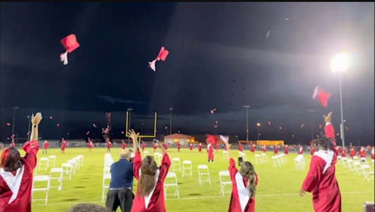 HHS graduation 2021 Hamilton, Florida, High School Graduation, 2021